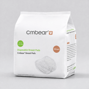 CMbear Breast Pads 108pcs Tanzania – Disposable Leak-Proof Nursing Pads