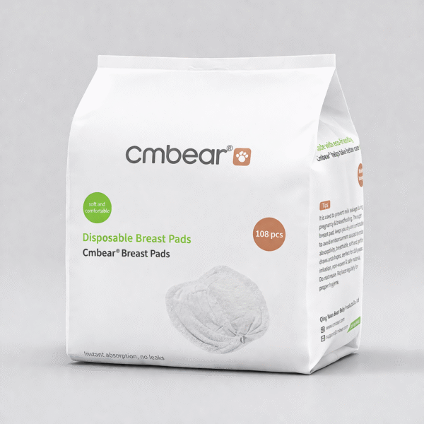CMbear Breast Pads 108pcs Tanzania – Disposable Leak-Proof Nursing Pads