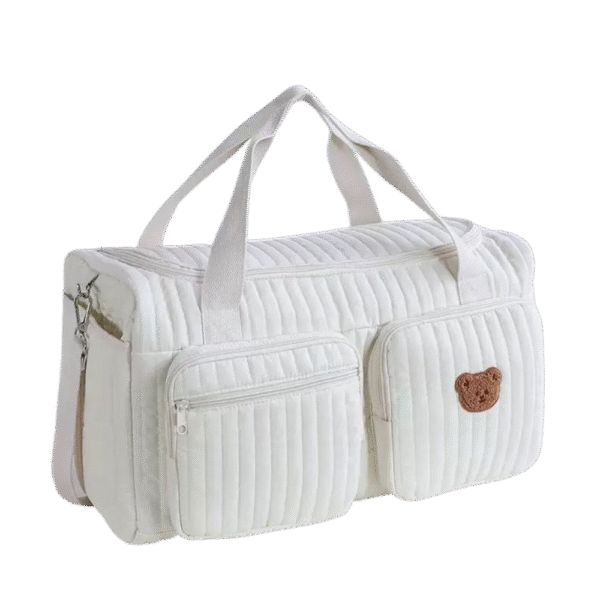 Clinic Bag for Baby – Quilted Multi-Pocket Travel Bag